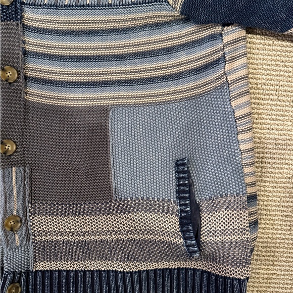 Lucky Brand patchwork cardigan - Picture 7 of 9